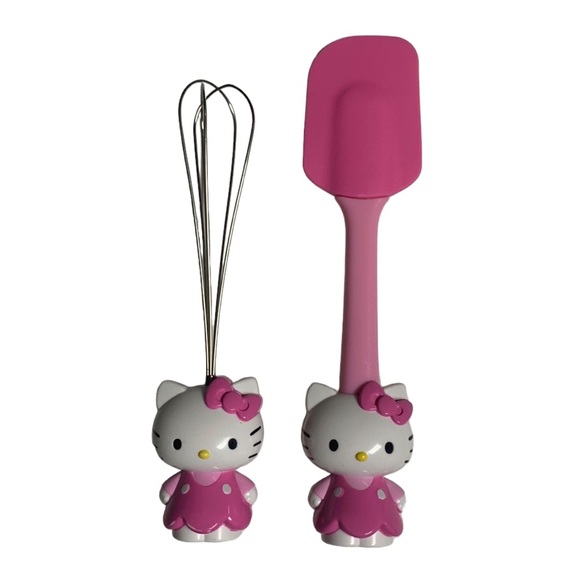 HELLO KITTY Kitchen Spatula Whisk Set - Picture 1 of 5
